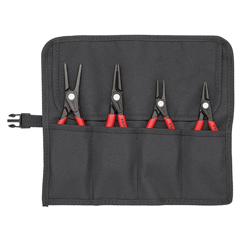Knipex Precision Circlip Pliers Set in Roll, 4 Piece