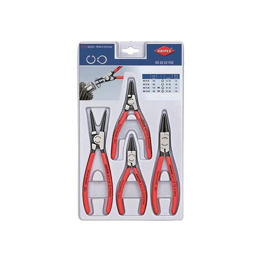Knipex Circlip Plier Set, 4 Piece
