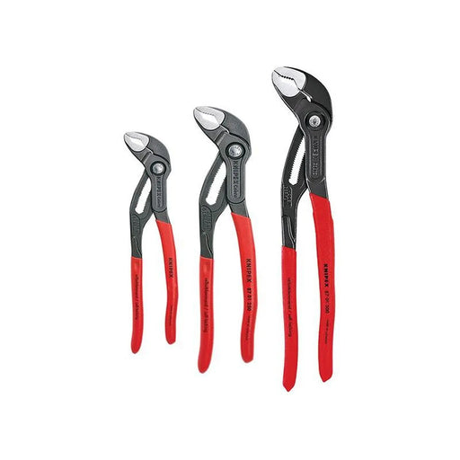 Knipex Cobra® Water Pump Pliers Set, 3 Piece