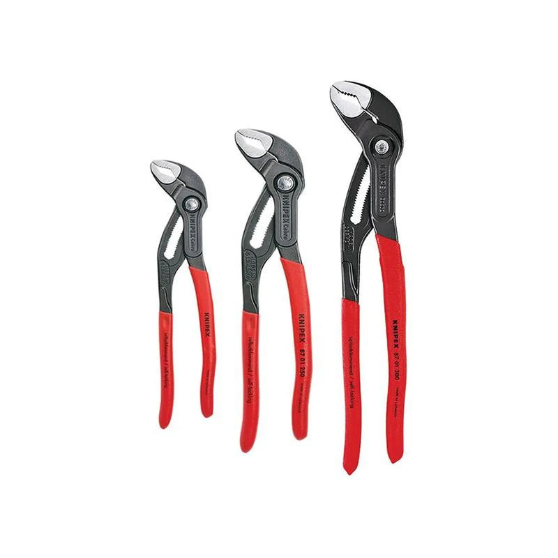 Knipex Cobra® Water Pump Pliers Set, 3 Piece