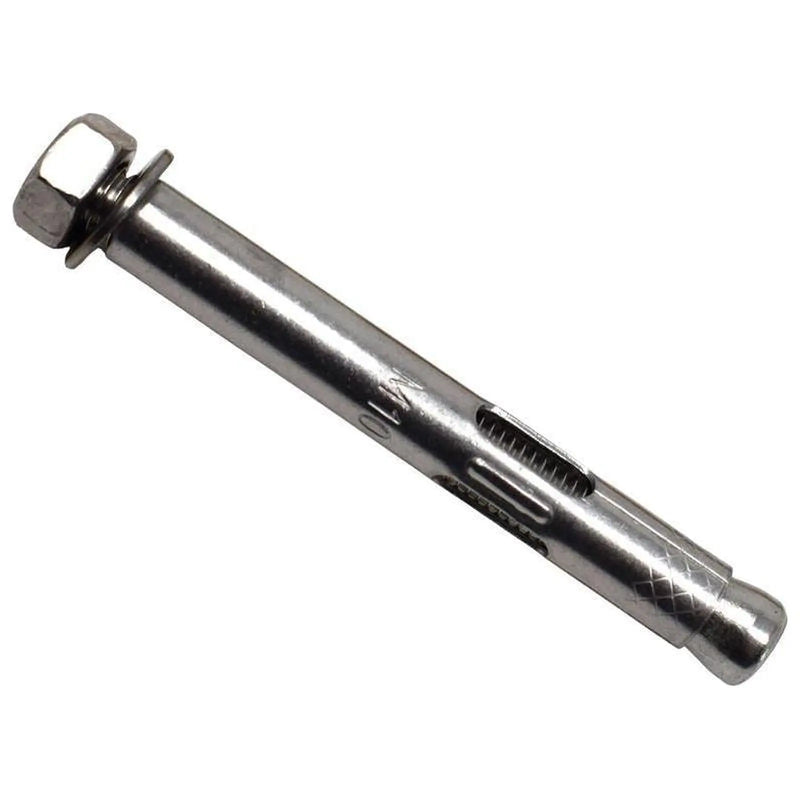Masonmate® Stainless Steel Hex Nut Sleeve Anchor M10 x 77mm (50)