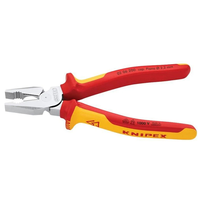 Knipex VDE High Leverage Combination Pliers 200mm