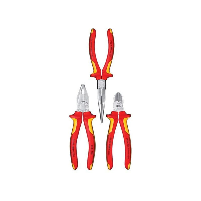 Knipex Elektro VDE Pliers Set, 3 Piece