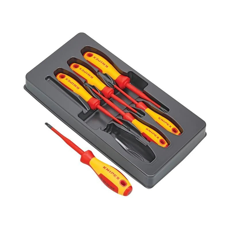 Knipex VDE Screwdriver Set, 6 Piece