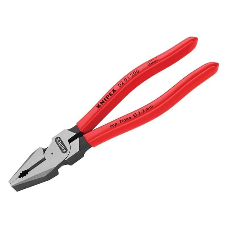 Knipex High Leverage Combination Pliers PVC Grip 200mm (8in)