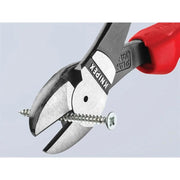 Knipex High Leverage Diagonal Cutters Multi-Component Grip 180mm