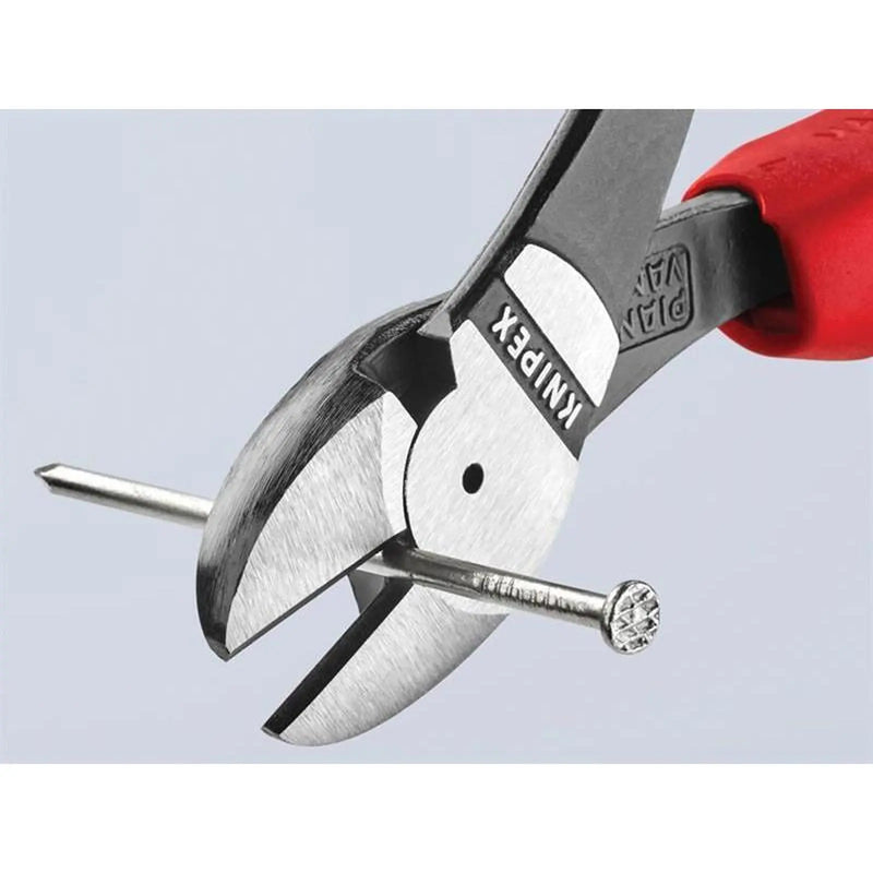Knipex High Leverage Diagonal Cutters Multi-Component Grip 180mm