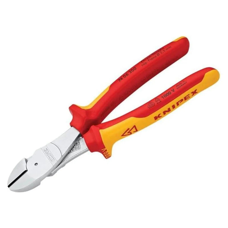 Knipex VDE High Leverage Diagonal Cutter 200mm