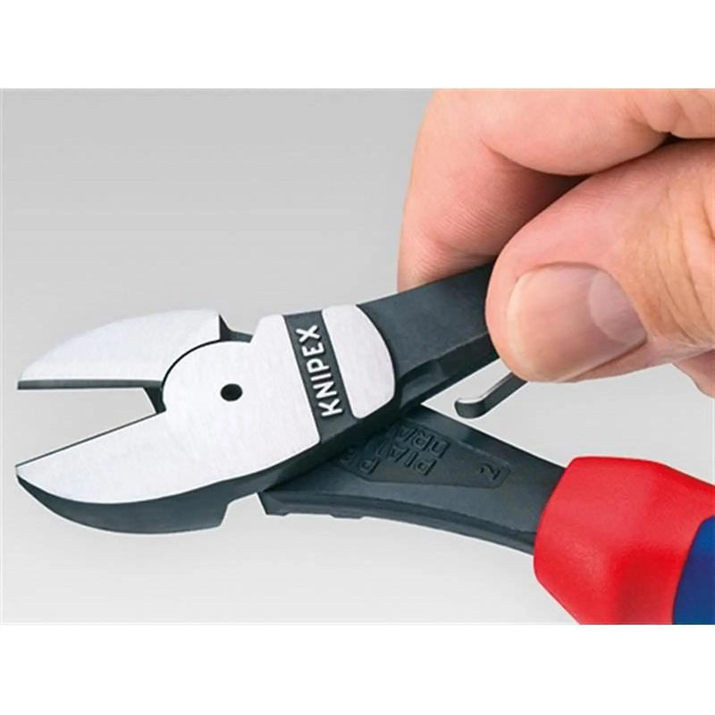Knipex High Leverage Diagonal Cutters Multi-Component Grip with Spring 180mm