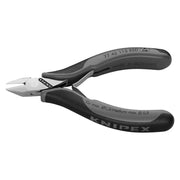 Knipex ESD Electronics Diagonal Cutters - Pointed Head Flush Cut Non Bevelled 115mm