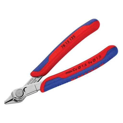Knipex Electronic Super Knips® with Lead Catcher Multi-Component Grip 125mm