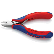 Knipex Electronics Diagonal Cut Pliers - Round Bevelled 115mm