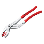 Knipex Plastic Pipe Grip Pliers Plastic Jaws Chrome 250mm - 75mm Capacity