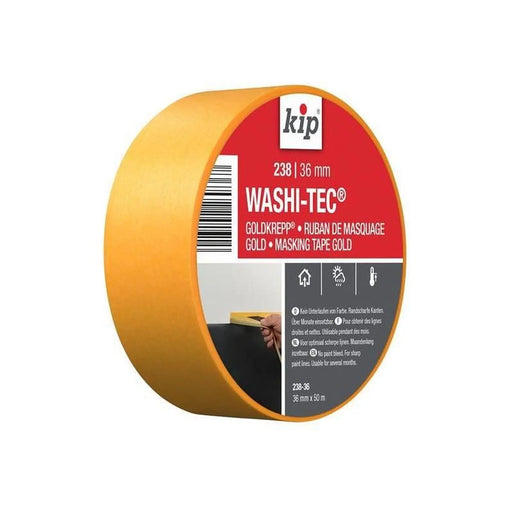 Kip® 238 Premium WASHI-TEC® Masking Tape 36mm x 50m