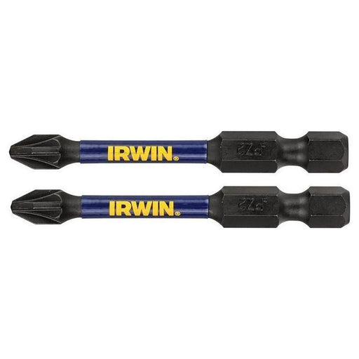 Irwin® Impact Pro Performance Screwdriver Bits PZ3 57mm (Pack 2)