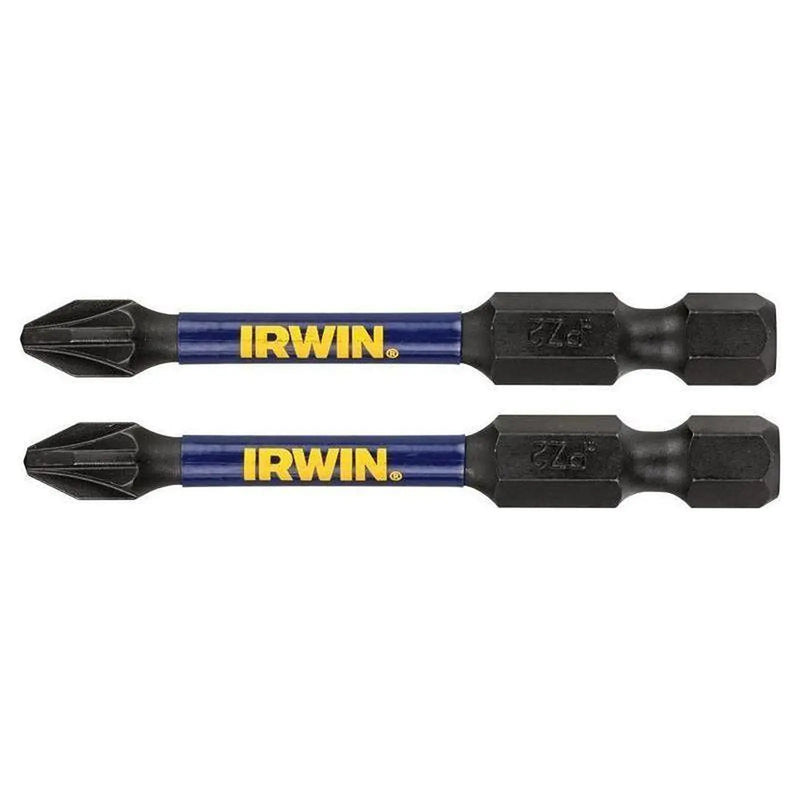 Irwin® Impact Pro Performance Screwdriver Bits PZ3 57mm (Pack 2)