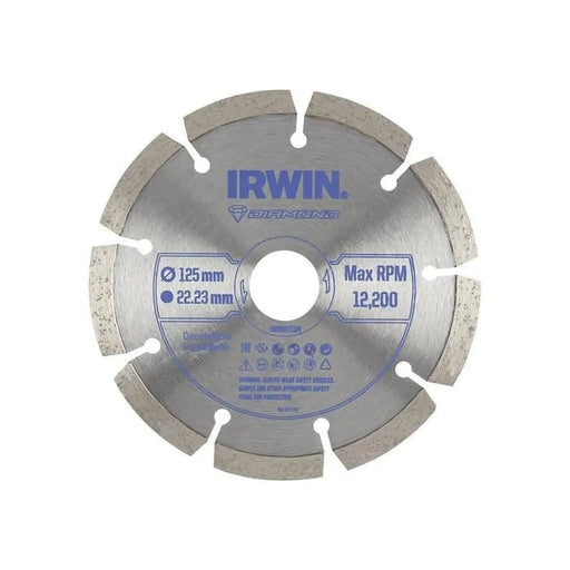 Irwin® Segmented Diamond Blade 125 x 22.23mm