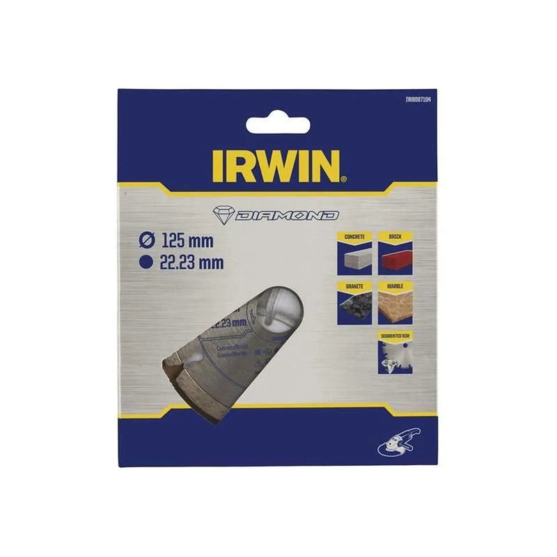 Irwin® Segmented Diamond Blade 125 x 22.23mm