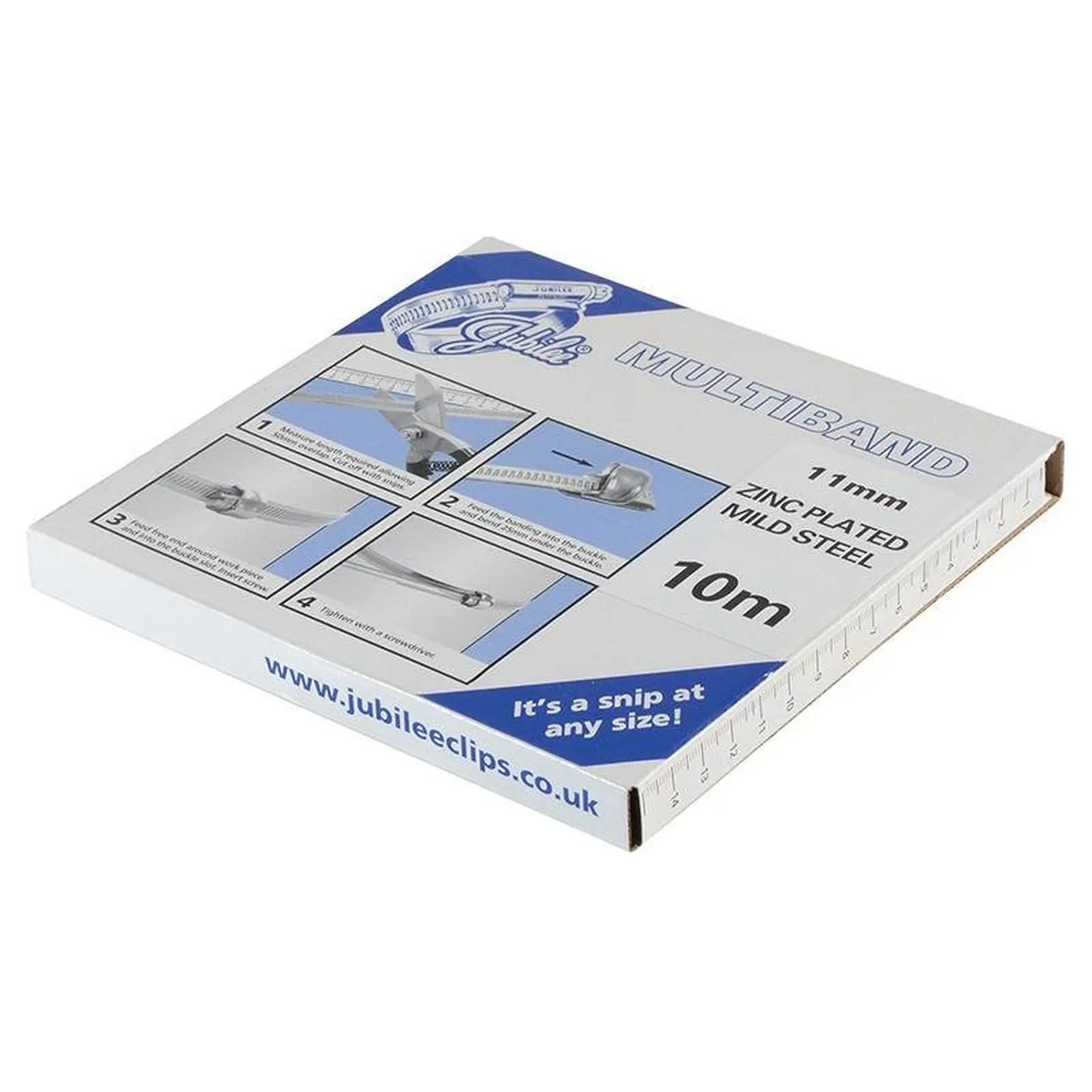 Jubilee® Multiband Mild Steel 11mm 10m Pack