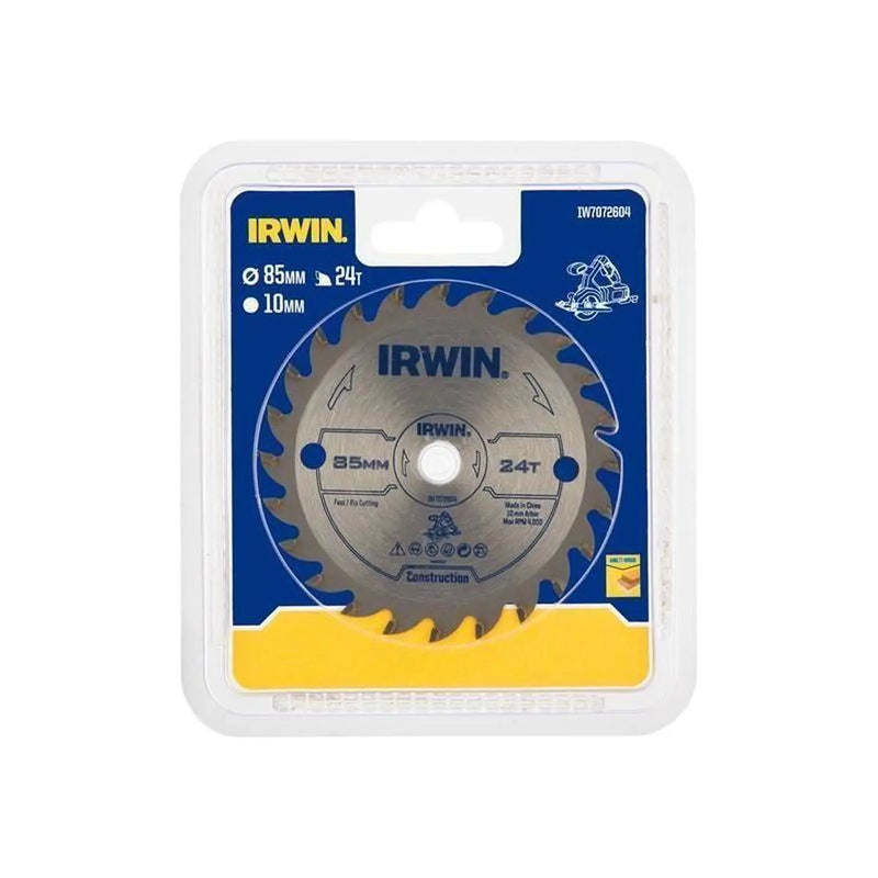 Irwin® General Purpose Saw Blade 85 x 10mm x 24T ATB