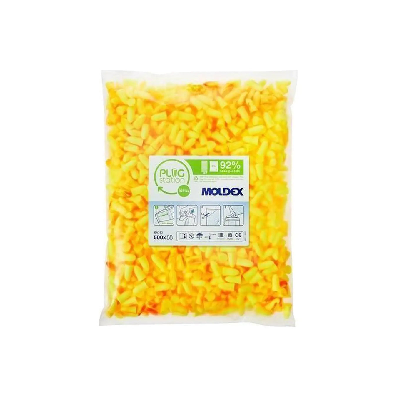 Moldex MelLows® PlugStation 500 Refill SNR 22 dB (500 Pairs)