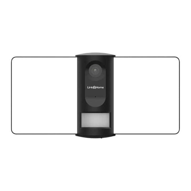 Link2Home Outdoor Smart Floodlight Camera 2K 4MP Black