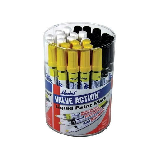 Markal Paint-Riter® Valve Action® Paint Marker (Tub 24)
