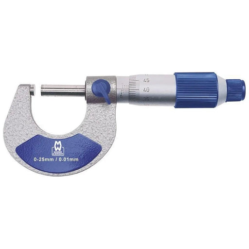 Moore & Wright MW200-01 Analogue External Micrometer 0-25mm/0.01mm
