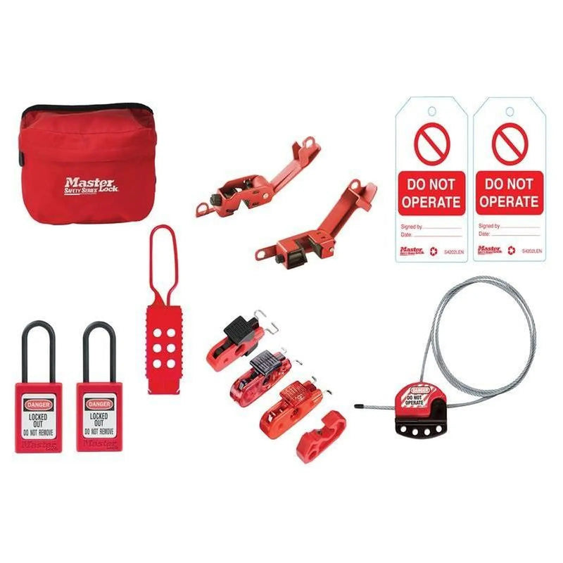 Master Lock General Maintenance Lockout Kit, 11 Piece