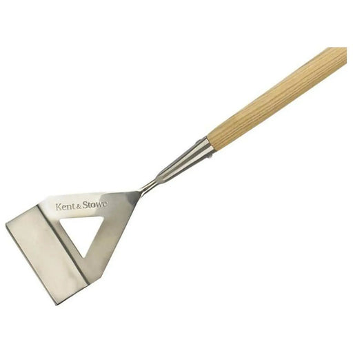Kent & Stowe Stainless Steel Long Handled Dutch Hoe, FSC®