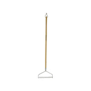 Kent & Stowe Stainless Steel Long Handled Soil Rake, FSC®