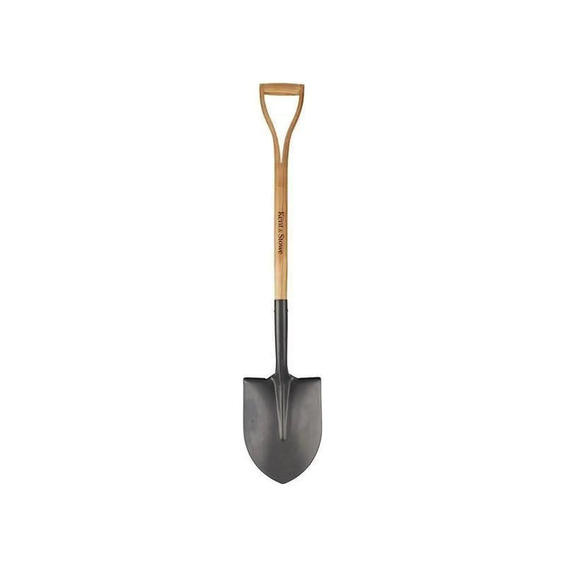 Kent & Stowe Carbon Steel Round Nosed Shovel, FSC®