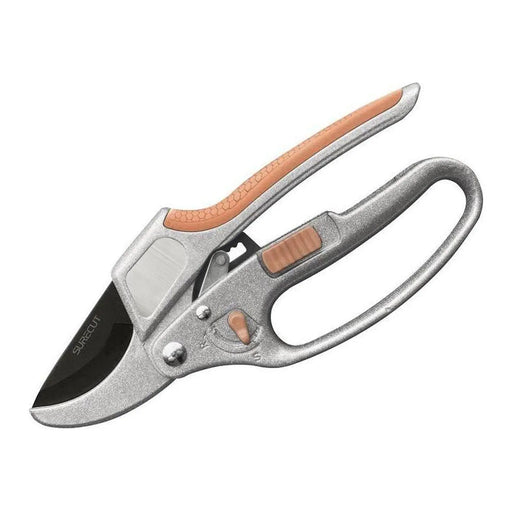 Kent & Stowe SureCut Hardwood Anvil Ratchet Secateurs