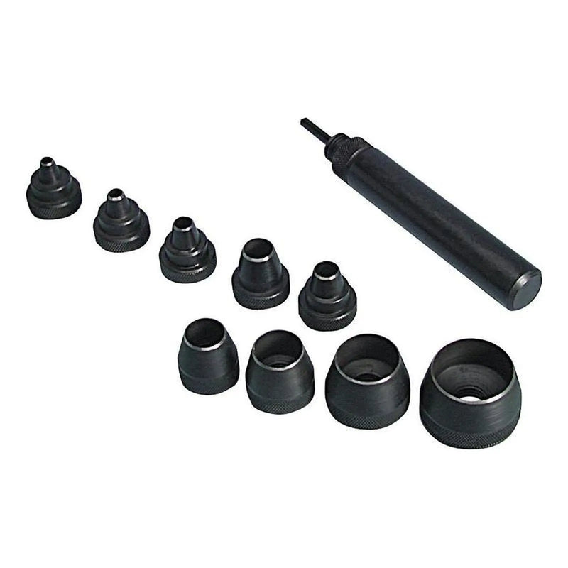 Maun Imperial Wad Punch Kit, 9 Piece