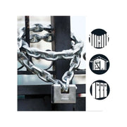 Master Lock Armoured 80mm Zinc Body Shutter Padlock