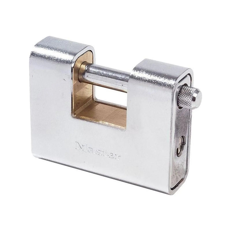 Master Lock Armoured 90mm Zinc Body Shutter Padlock