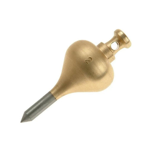 Monument 249D Brass Plumb Bob 128g (4.1/2oz) Size 2