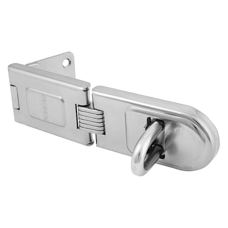 Master Lock Wrought Steel Single Hinged Hasp 160mm