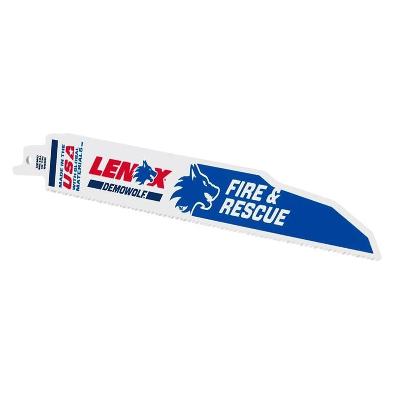 Lenox DemoWolf Reciprocating Saw Blade 229 x 22 x 1.6mm 10 TPI (Pack 25)