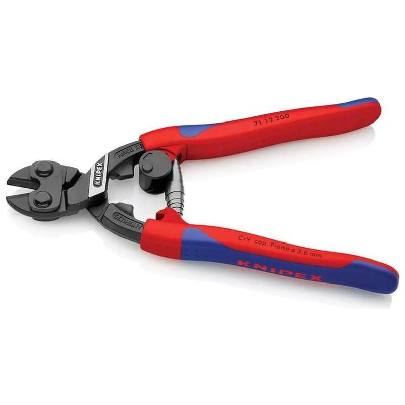 Knipex 71 12 20 CoBolt® Bolt Cutters Multi-Component Grip with Return Spring 200mm