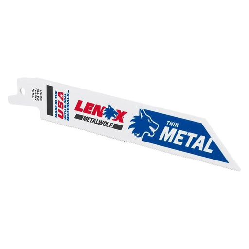 Lenox MetalWolf Wave Edge Reciprocating Saw Blade 152 x 19 x 0.9mm 24 TPI (Pack 5)