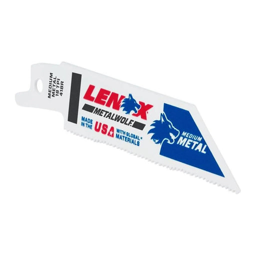Lenox MetalWolf Wave Edge Reciprocating Saw Blade 102 x 19 x 0.9mm 18 TPI (Pack 5)