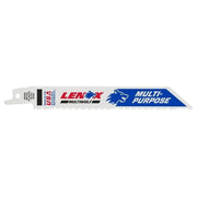 Lenox MultiWolf Wave Edge Reciprocating Saw Blade 152 x 19 x 0.9mm 10 TPI (Pack 25)