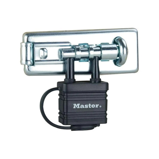 Master Lock Bolt Hasp with Integrated Lock 110mm