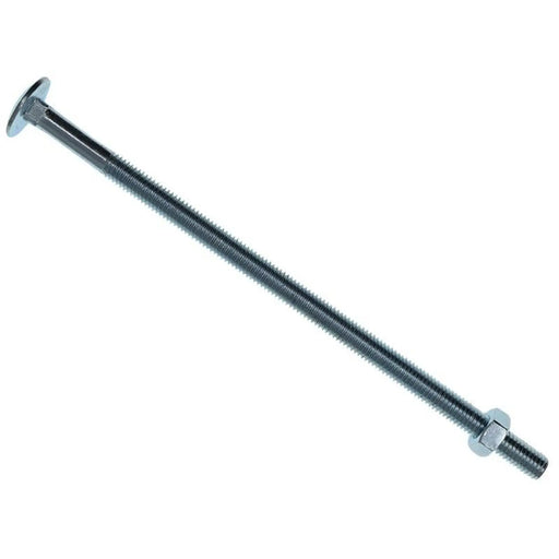 METALMATE® METALMATE Cup Square Hex Bolt & Nut ZP M8 x 180mm Box 10