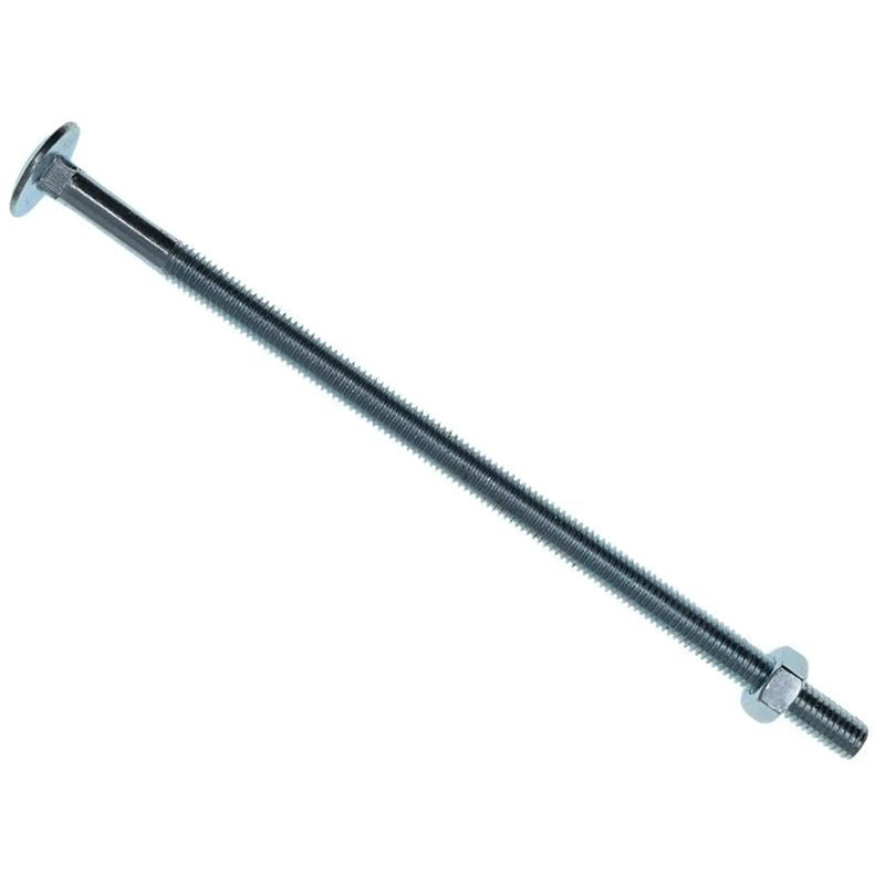 METALMATE® METALMATE Cup Square Hex Bolt & Nut ZP M8 x 180mm Box 10