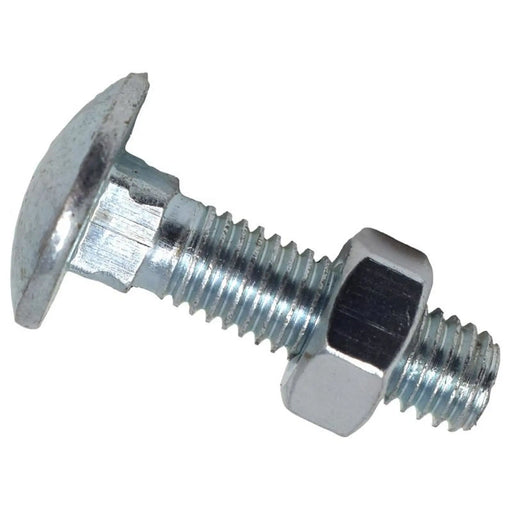 METALMATE® METALMATE Cup Square Hex Bolt & Nut ZP M8 x 30mm Box 50