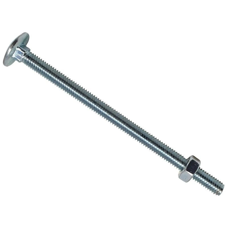 METALMATE® METALMATE Cup Square Hex Bolt & Nut ZP M6 x 100mm Box 25