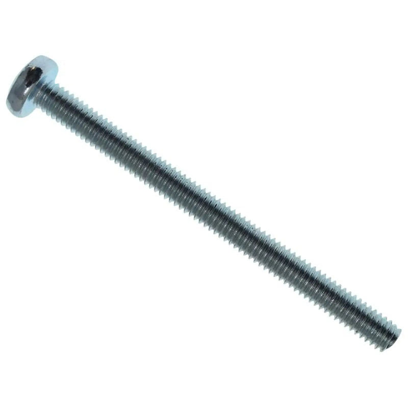 METALMATE® METALMATE Machine Screw Pozi Compatible Pan Head ZP M4 x 50mm Box 25