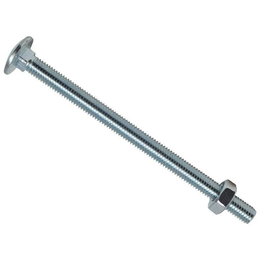 METALMATE® METALMATE Cup Square Hex Bolt & Nut ZP M10 x 180mm Box 10